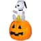 3.5ft. Airblown® Inflatable Halloween Peanuts Snoopy & Woodstock on Pumpkin
